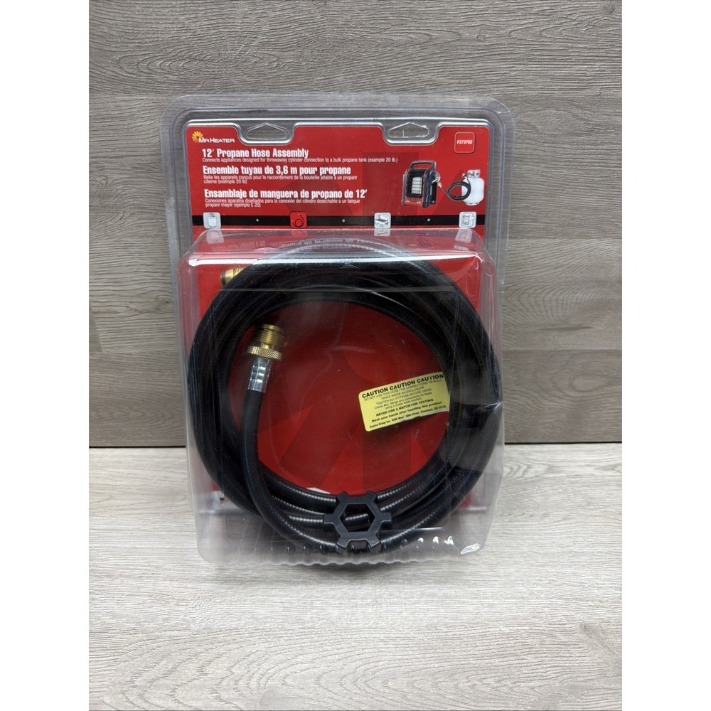 Mr. Heater F273702 Hose‎ Assembly 12' Propane Hose Essembly New In Box